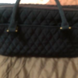 Black Quilted Vera Bradley bag